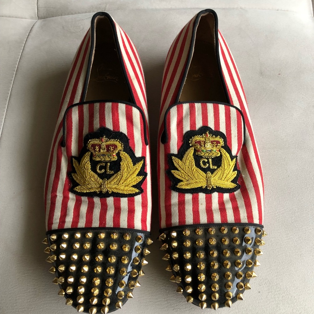 Christian Louboutin - Red White Strip